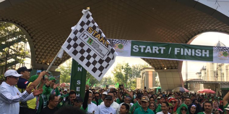 Harlah PPP ke-50 Tahun, Kota Limboto Menghijau
