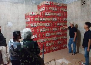 Jelang Bulan Suci Ramadhan, Polresta Gorontalo Kota Amankan Ratusan Dus Miras