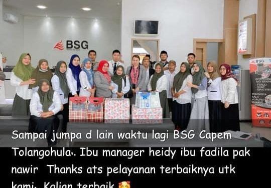 Tomy Gobel : Pelayanan BSG Terus Maksimal Untuk Masyarakat Kabupaten Gorontalo