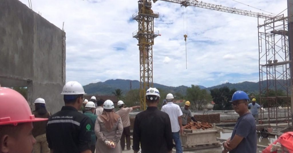 Komisi III DPRD Kabupaten Gorontalo, Tinjau Lokasi Pekerjaan Pasar Modern