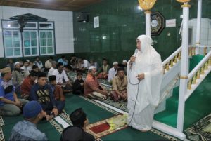 Hari Kedelapan Ramadan 1444 Hijriah Wakil Bupati Suharsi Igirisa, Melaksanakan Safari di Kecamatan Paguat