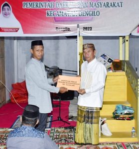 Tim 1 Safari Yang di Pimpin Bupati Saipul, Serahkan Bantuan Paket Ramadan Dari Dinas Sosial