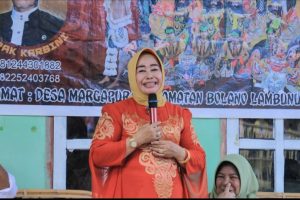 Wabub Suharsi Igirisa, Menjadi Tamu Istimewa Dalam Perayaan Giat Gelar Ketupat Dilaksanakan Desa Tunas Jaya.