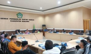 Bahas Anggaran Media, DPRD Boalemo Lakukan Pertemuan Dengan Awak Media