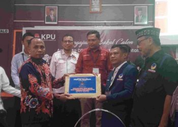 Berkas Bacalegnya Dinyatakan Lengkap Oleh KPU, NasDem Kabupaten Gorontalo Optimis Menang