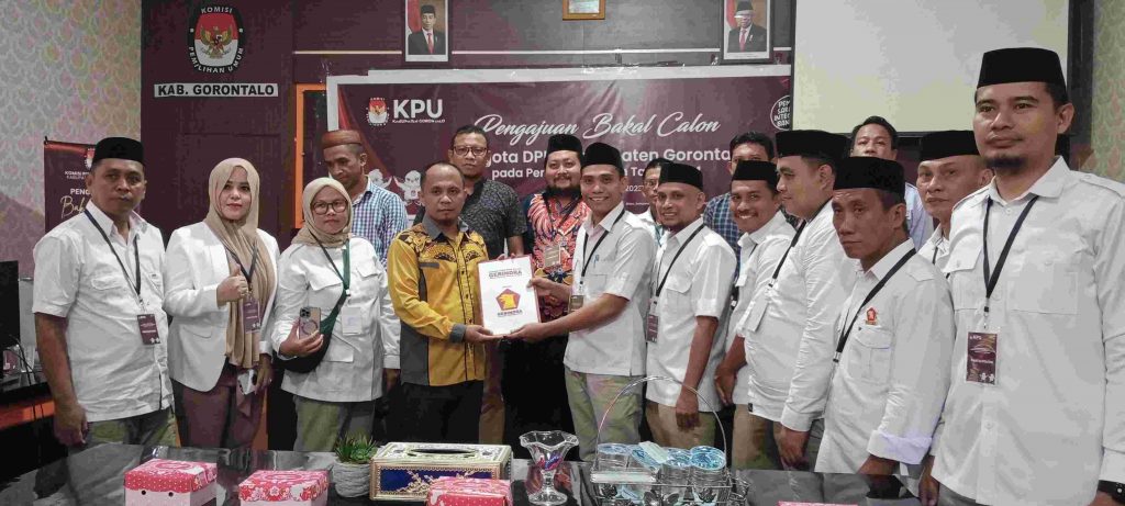 Berkas Bacaleg Gerindra Dinyatakan Lengkap, Tomy Ishak : Terima Kasih KPU