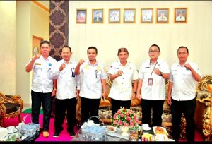 Terima Kunjungan Kerja Kepala BNN Gorontalo, Bupati Saipul Nyatakan Stop Narkoba Masuk Pohuwato
