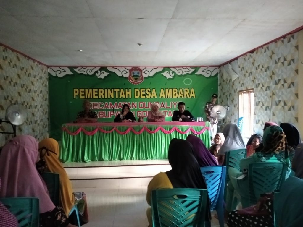 Tksk  di Kec.Dungaliyo Pastikan KPM BPNT Tetap Berbelanja  4 Komponen