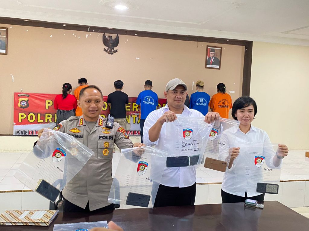 Kasus Tindak Pidana Perdagangan Orang, Polresta Gorontalo Kota Tetapkan 7 Tersangka