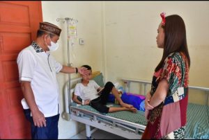 Bupati Saipul Kunjungi Orang Sakit di RSBP Bumi Panua, Menjelang Hari Raya Idulfitri