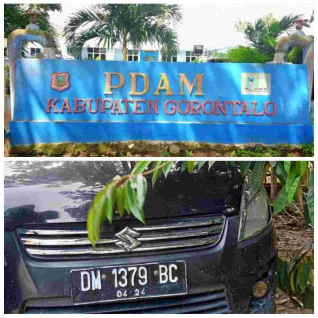 Diduga Mobil Operasional Milik PDAM Kabupaten Gorontalo Disalahgunakan