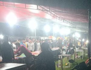 Arena ketangkasan Berbau Judi ikut Ramaikan Pasar Malam di Isimu Selatan