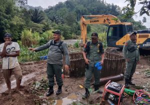 Wilayahnya Kerap Jadi Sarang  Tambang Ilegal ,KPH lll Marisa Amankan 5 Alat  Alat Berat di Kawasan Hutan Taluditi
