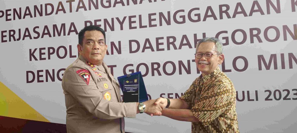 Bersama Ciptakan Keamanan, Polda Gorontalo dan PT.GM Tandatangani Nota Kesepahaman