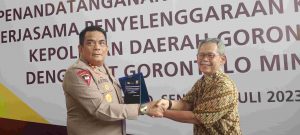 Bersama Ciptakan Keamanan, Polda Gorontalo dan PT.GM Tandatangani Nota Kesepahaman