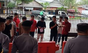 Daerahnya dikuasai Mafia Tambang,AMPL Datangi Polda Gorontalo Minta Kapolres Pohuwato dicopot