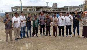 Dikhawatirkan Molor, Komisi III DPRD Kabupaten Gorontalo Lakukan Monitoring Pembangunan Pasar  Limboto