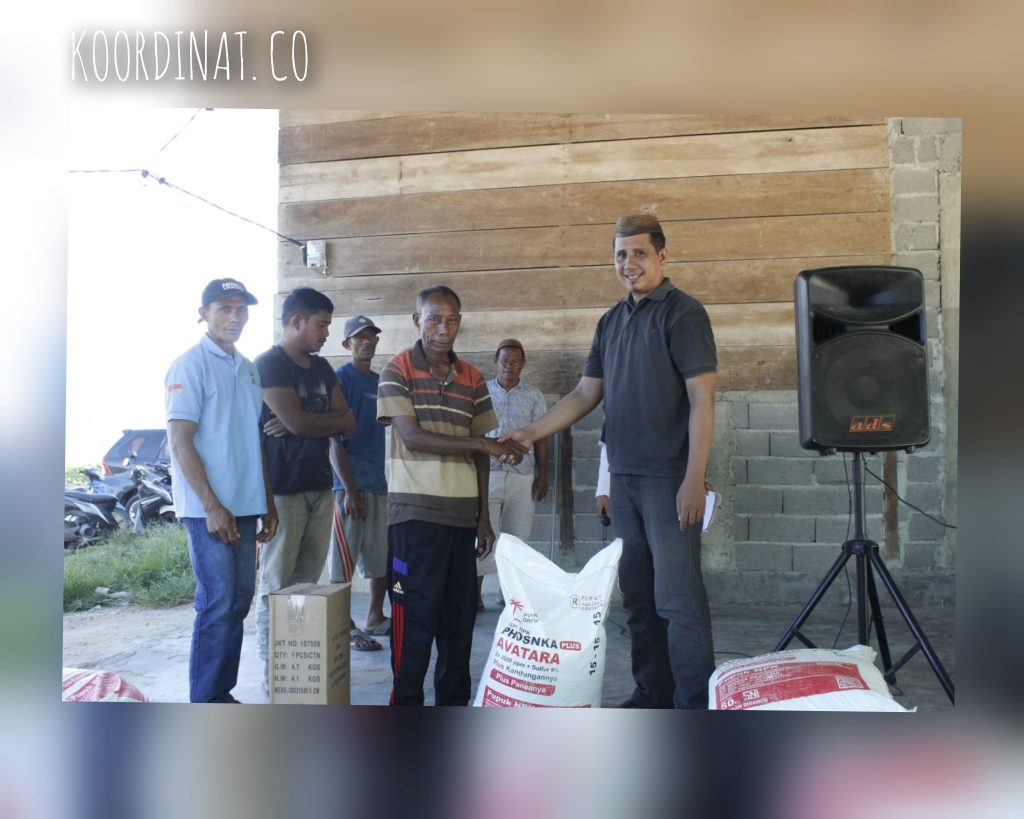 PEMDES SONUO SALURKAN BANTUAN KETAHANAN PANGAN, PJ. SANGADI DESA SONUO HIMBAU AGAR BANTUAN TIDAK DIPERJUAL BELIKAN