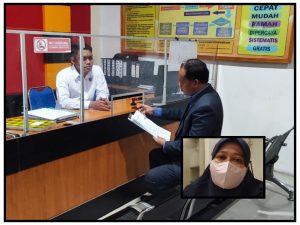 Akhirnya Si Wanita  Bercadar IA Resmi Dilaporkan  Ke Polda Gorontalo