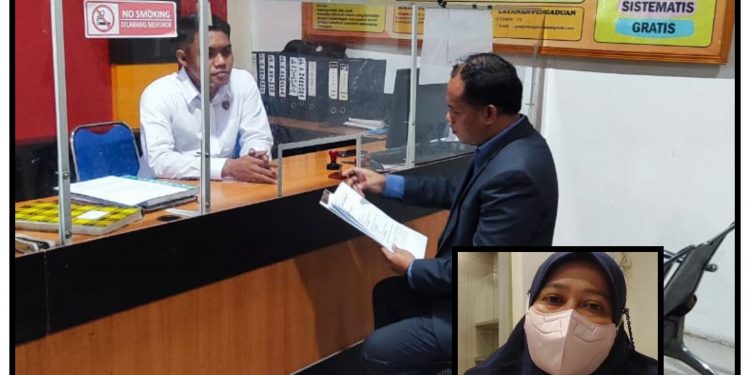 Akhirnya Si Wanita  Bercadar IA Resmi Dilaporkan  Ke Polda Gorontalo
