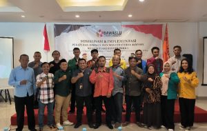 Hadirkan Tokoh Masyarakat, Bawaslu Kabupaten Gorontalo Sosialisasikan Pemilu Serentak 2024
