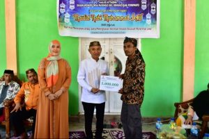 Bupati Pohuwato Kali Kedua Hadiri Maulid Nabi Muhammad SAW 1445 H Desa Wobudu Kecamatan Dengilo