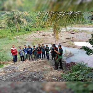 Tim Gabungan KPH lll Marisa Bersama Pihak Kecamatan Datangi PETI Taluditi