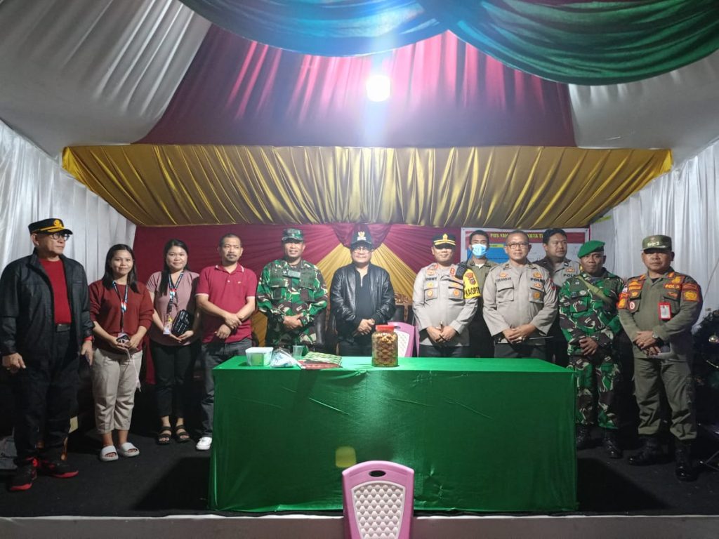 Pastikan Perayaan Natal Aman Dan Damai Kapolres Bitung Bersama Forkopimda Tinjau Pos Keamanan Terpadu