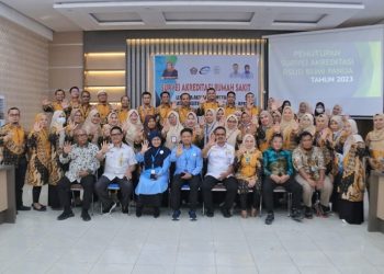 Survei Akreditasi Rumah Sakit Umum RSUD Bumi Panua Resmi Ditutup Sekertaris Daerah Pohuwato Iskandar Datau