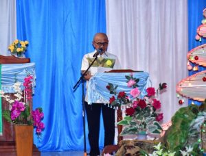 Bupati Pohuwato Hadiri HUT Ke 76Tahun Jemaat HPIG Maranatha Karangetan