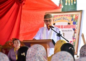 Bupati Pohuwato Buka Kegiatan Re- Akreditasi Puskesmas Randangan Oleh Tim Surveyor Kemenkes RI