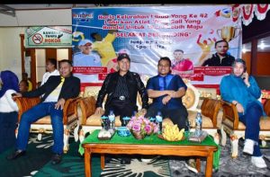 Buka Turnamen Volli Ball Cup, Bupati Pohuwato Mari Ramainkan Acara Ini