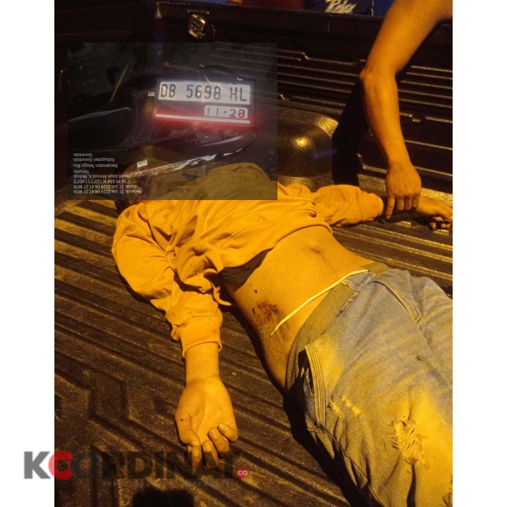 Tabrak Depot Bensin Seorang Pemuda Asal Bolmut Tewas di Tempat