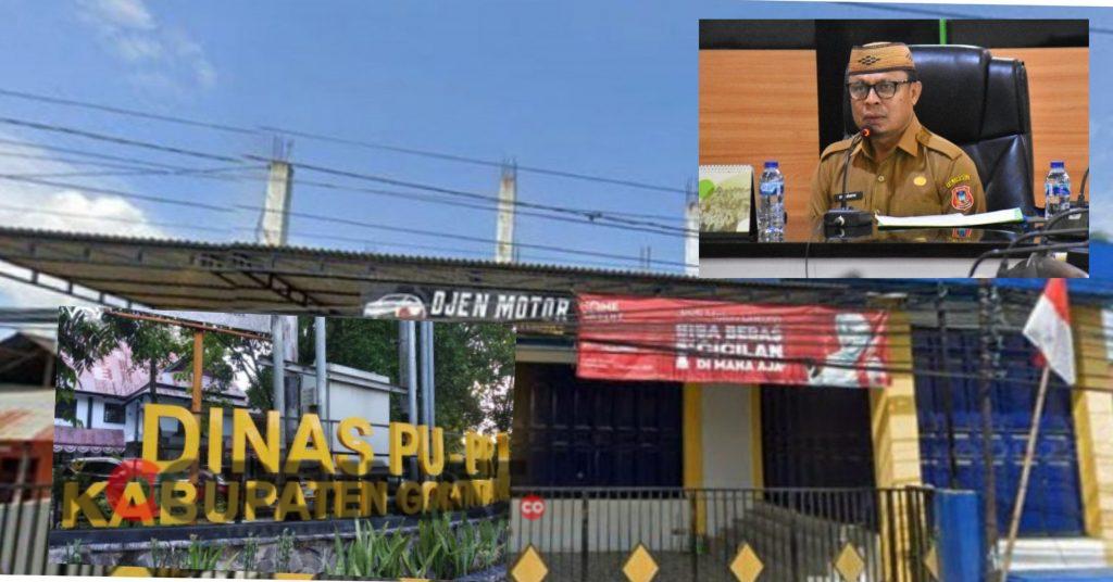 Bangunan  Milik Oknum Pejabat Tabrak Aturan Sekda Kab.Gorontalo Turun Tangan