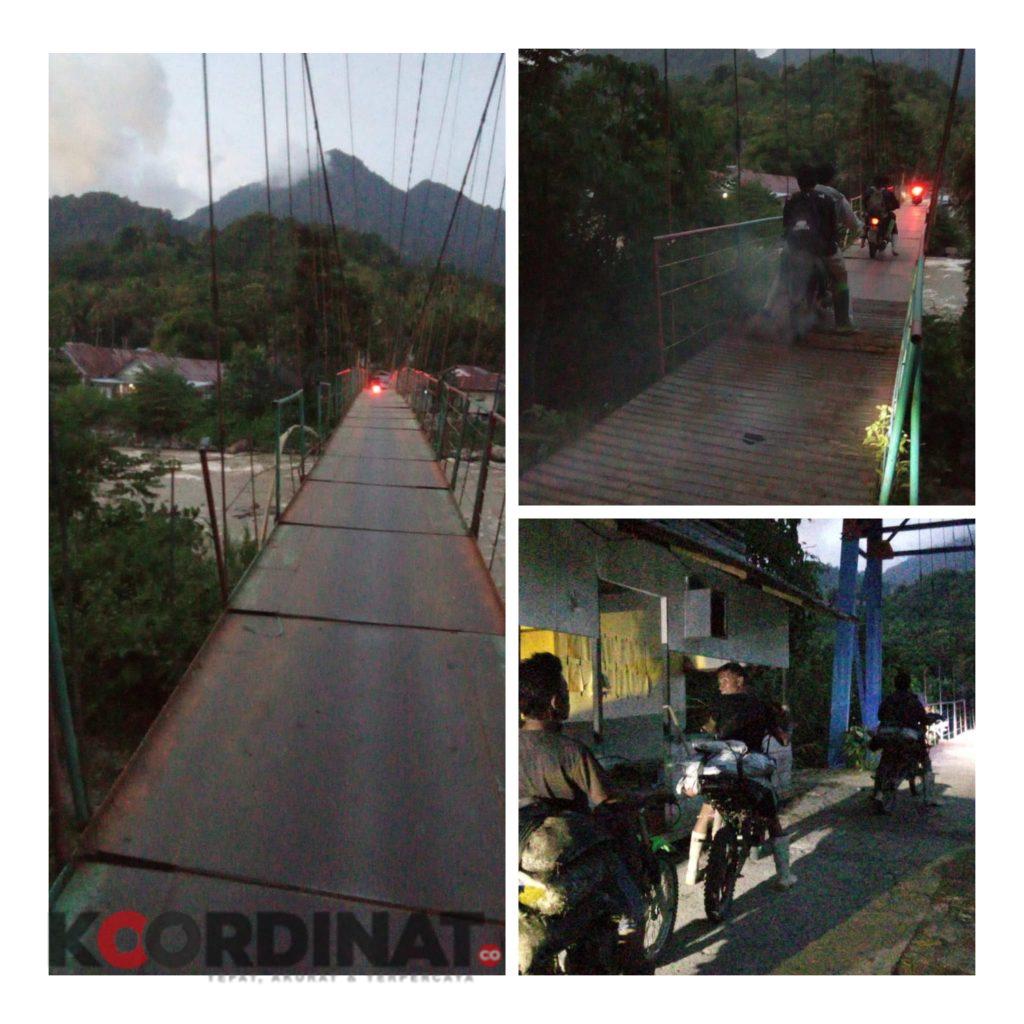 Jembatan Gantung Tulabolo Mulai Rusak Desa di Suwawa Timur dan Kec.Pinogu Terancam Terisolir