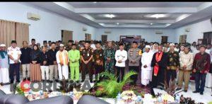 Jelang Pemilu Forkopimda Tokoh Agama Dan Unsur Masyarakar Laksanakan Doa Bersama