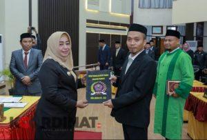Ucapan Selamat  Suharsi Igirisa Lantik Burhanudin Ismail  Menggantikan Anggota DPRD Almarhum Yunus Abdullah Usman