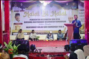 Sambut Ramadan Bupati Pohuwato Halal Bi halal Bersama Masyarakat Randangan