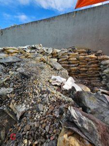 Aneh,Ratusan Karung Babuk Batu Hitam di Rupbasan Kelas 1 Gorontalo Berubah Jadi Batu Kerikil