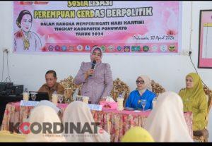 Wakil Bupati Pohuwato Peringati Hari Kartini GWO Sosialisasi Perempuan Cerdas Berpolitik