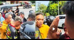 Hampir Baku Hantam Aksi Damai Pers Gorontal: Kecam Tindakan Alyun Hippy Kepada Ketua PJS Provinsi