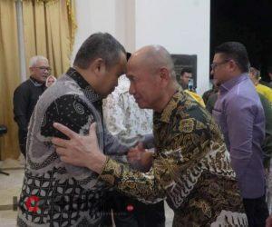 Bupati Pohuwato Hadiri Acara Pisah Sambut Pejabat Gubernur Gorontalo Ucapakan Terima Kasih Kepada Ismail Pakaya