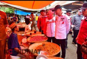 Bupati Pohuwato Tinjau Harga Bahan Pangan Tradisional di Kecamatan Popayato
