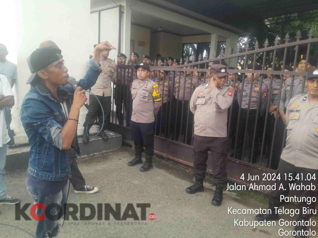 Kembali Datangi Mapolda Gorontalo,AMMPD Minta Pelaku Dan Pemodal Tambang Ilegal Ditangkap