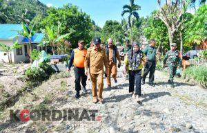 Bupati Pohuwato Turun Langsung Melihat Kondisi Pemukiman Warga Yang Terdampak Banjir