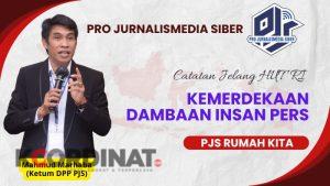 Catatan Jelang HUT Kemerdekaan RI: Kemerdekaan Hakiki Impian Insan Pers