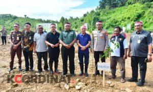 Bupati Saipul hadiri Penanaman Pohon di Desa Balayo Dalam Rangka Peringatan ke-78 Bhayangkara