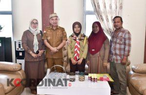 Bupati Saipul Beri Sepeda Listrik Untuk Siswa SMK Negeri 1 Mairsa