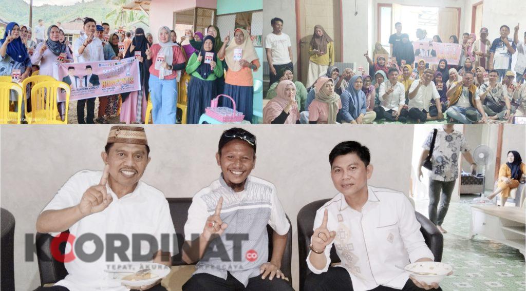 Datang ke Tolinggula, Paslon Romantis Disambut Antusias Warga, Umar Otuhu: Kami Menangkan