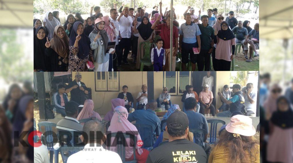 Paslon Romantis Getarkan Kecamatan Ponelo Kepulauan